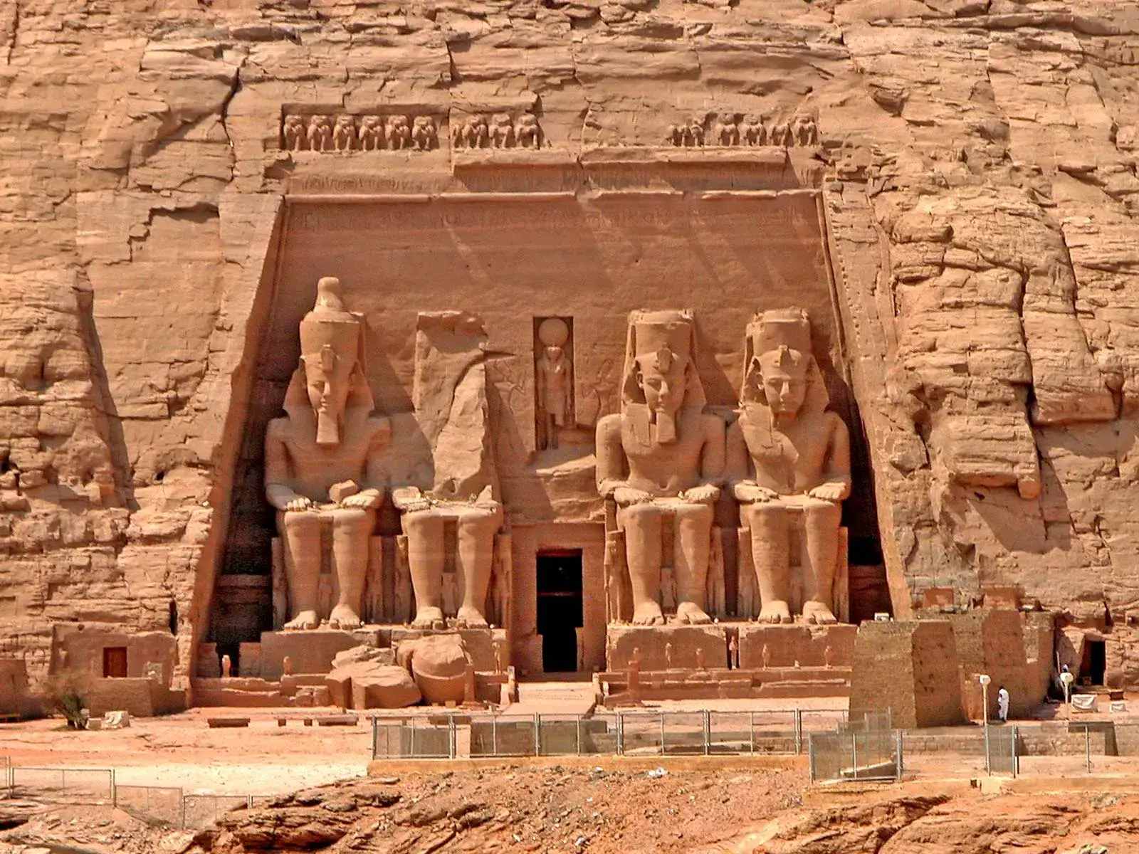 Book Before It Fills | Solar Eclipse Trips 2027: Luxor, 6m23s Totality The colossal facade of the Great Temple of Ramesses II at Abu Simbel