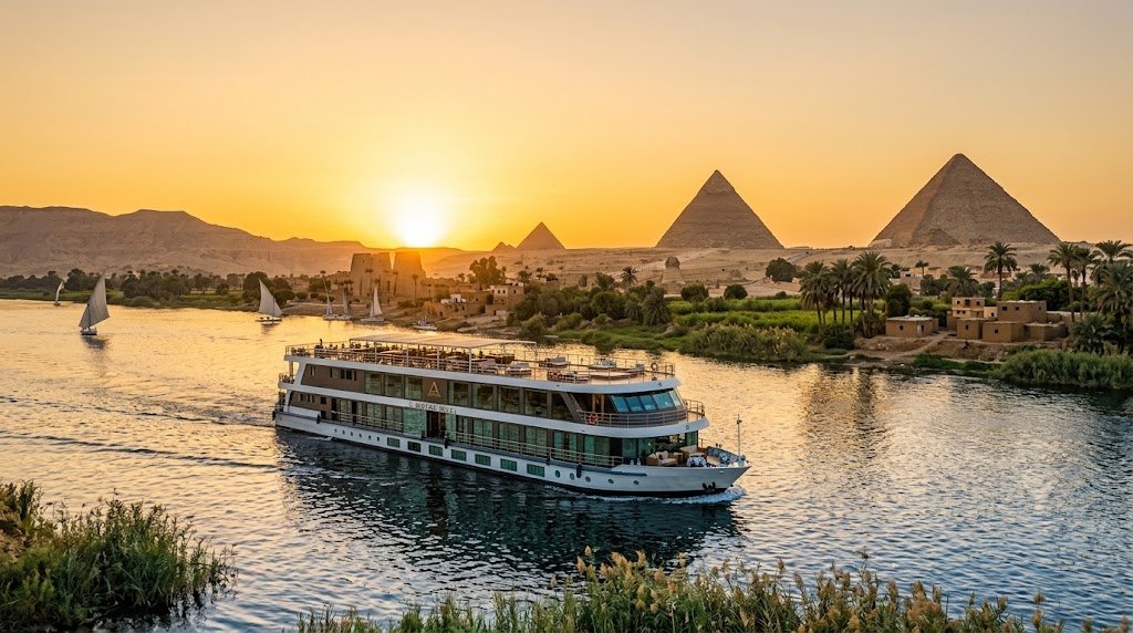 Pyramids and Nile cruise