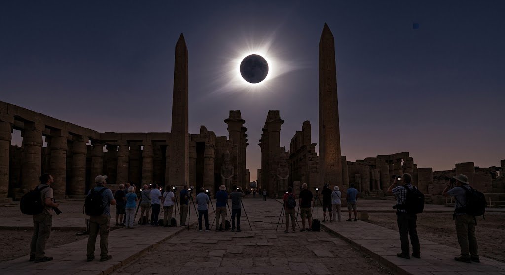 luxor egypt solar eclipse tours